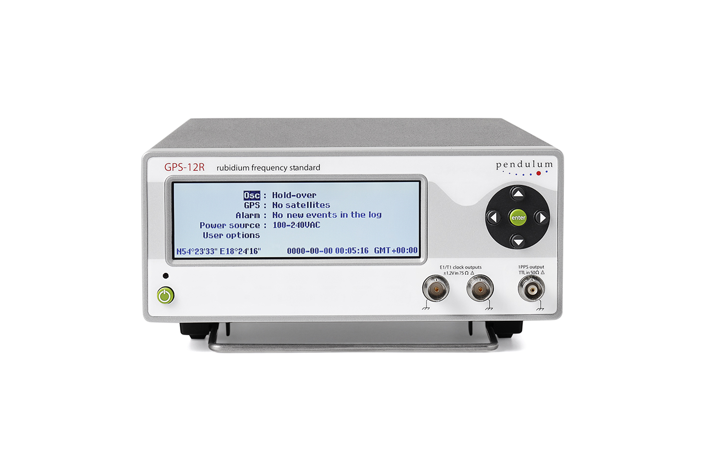 Pendulum GPS-12R/HS GPS控制頻率標準銣原子鐘